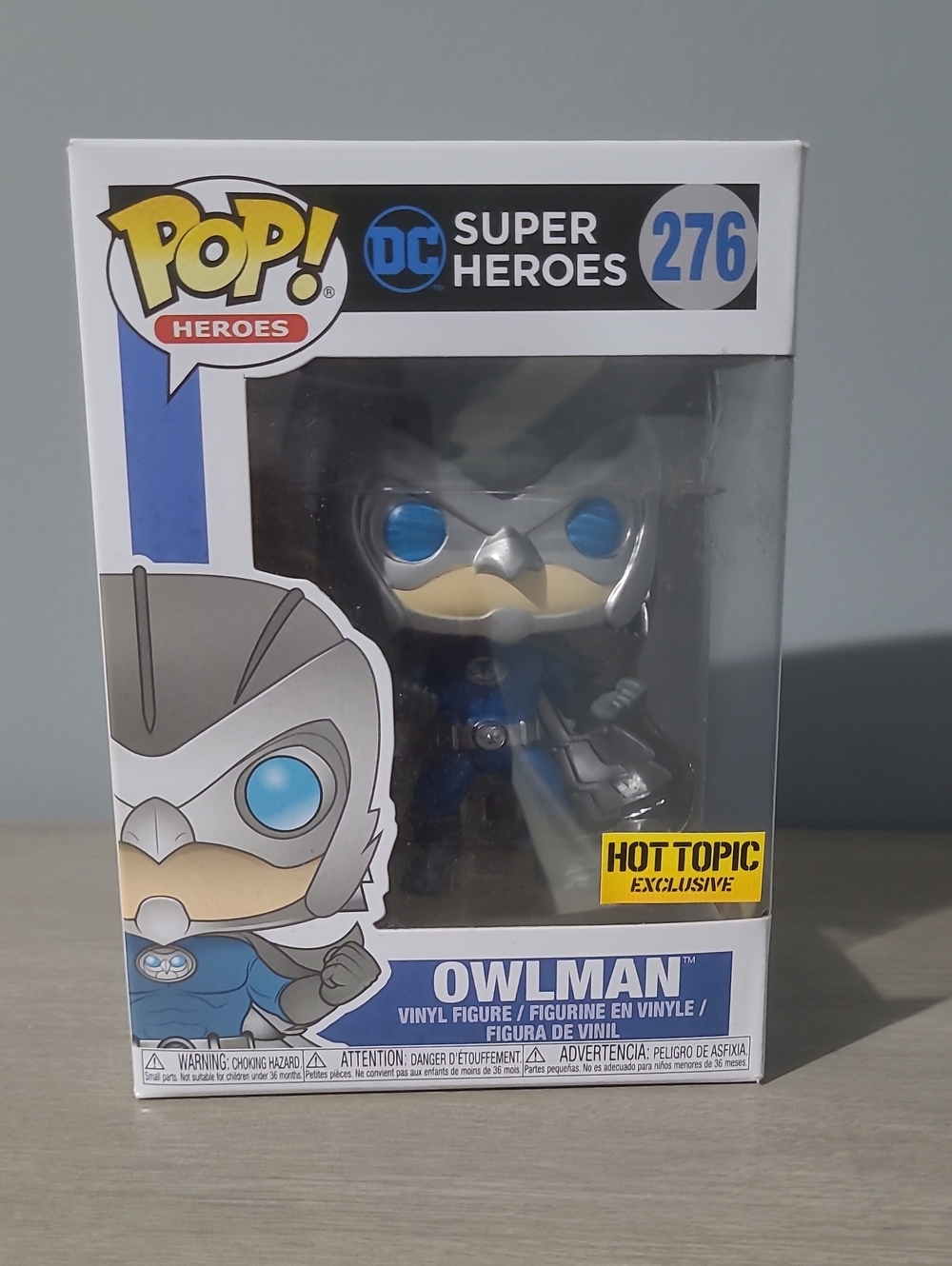 Funko Pop! DC Super Heroes Owlman #276 (Hot Topic Exclusive) Pop! Heroes #276
